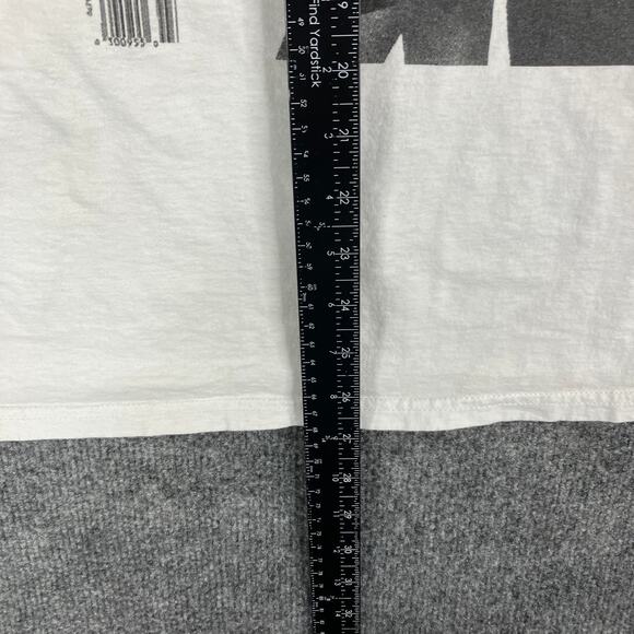 Cabin Apparel T-Shirt Mens Medium White Graphic Tee Satire Parody 2012 Casual - Picture 4 of 7